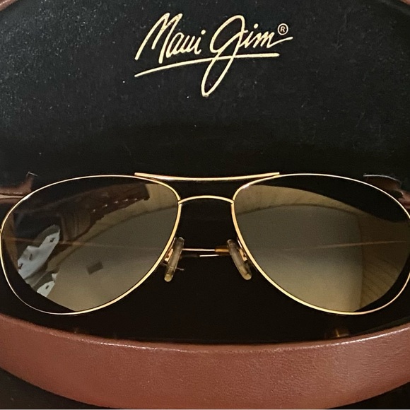 UNISEX MAUI JIM BABY BEACH AVIATOR PROGRESSIVE PRESCRIPTION SUNGLASSES - Picture 6 of 6